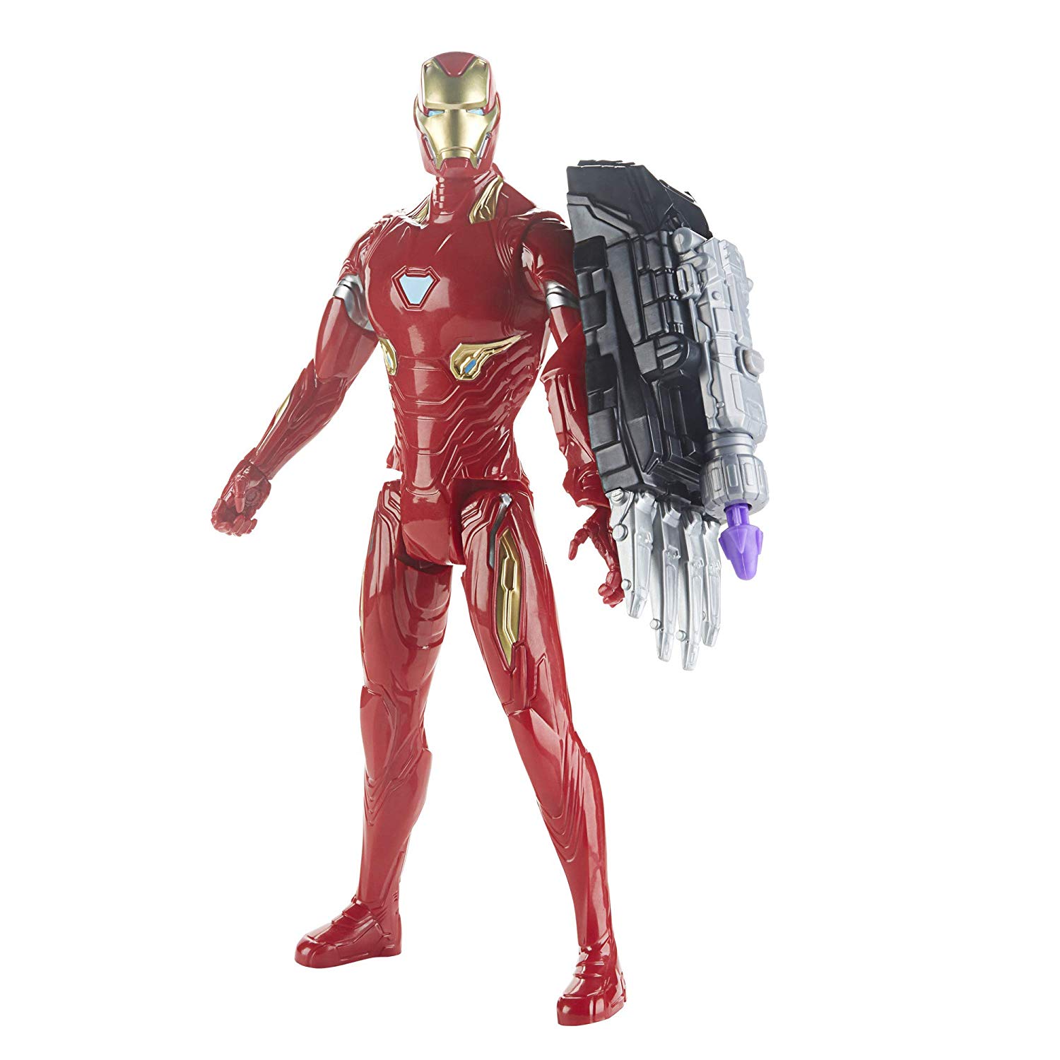 Marvel Infinity War Iron Man with Hero Power FX Port