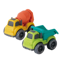 China Factory Plastic Toy Car Free Wheel Construction Vehicle Truck Toy for 5+