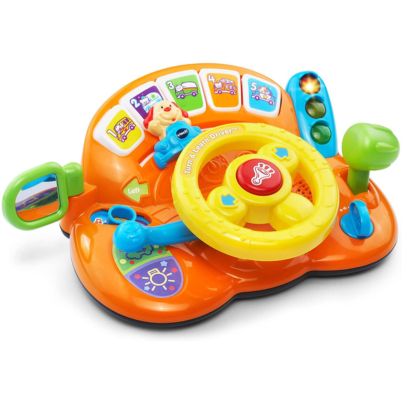 Baby Educational Toy Electric Plastic Steering Wheel Toys from China