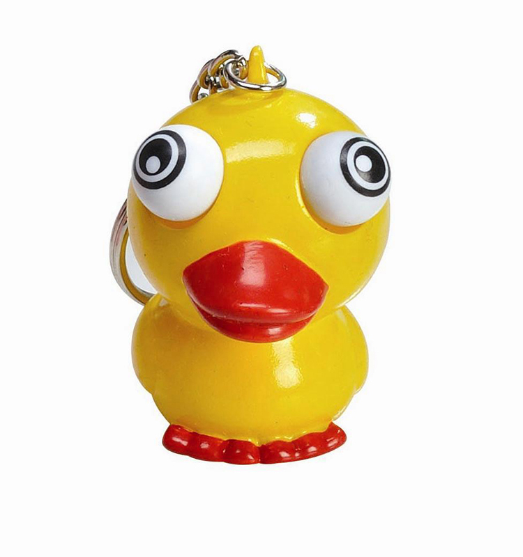 Hot Sale Plastic PVC Monkey Toy, Yellow Duck Action Figure PVC Toy