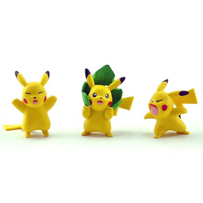 OEM Custom Make Lovely PVC Material Mini Pikachu Toy Action Figure