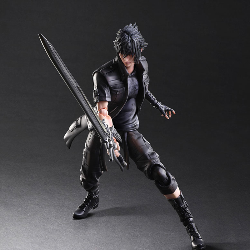 Super Cool High Quality Plastic PVC Material Japanese Final Fantasy Anime Action Figure Flexible Military Action Figure Wholesale