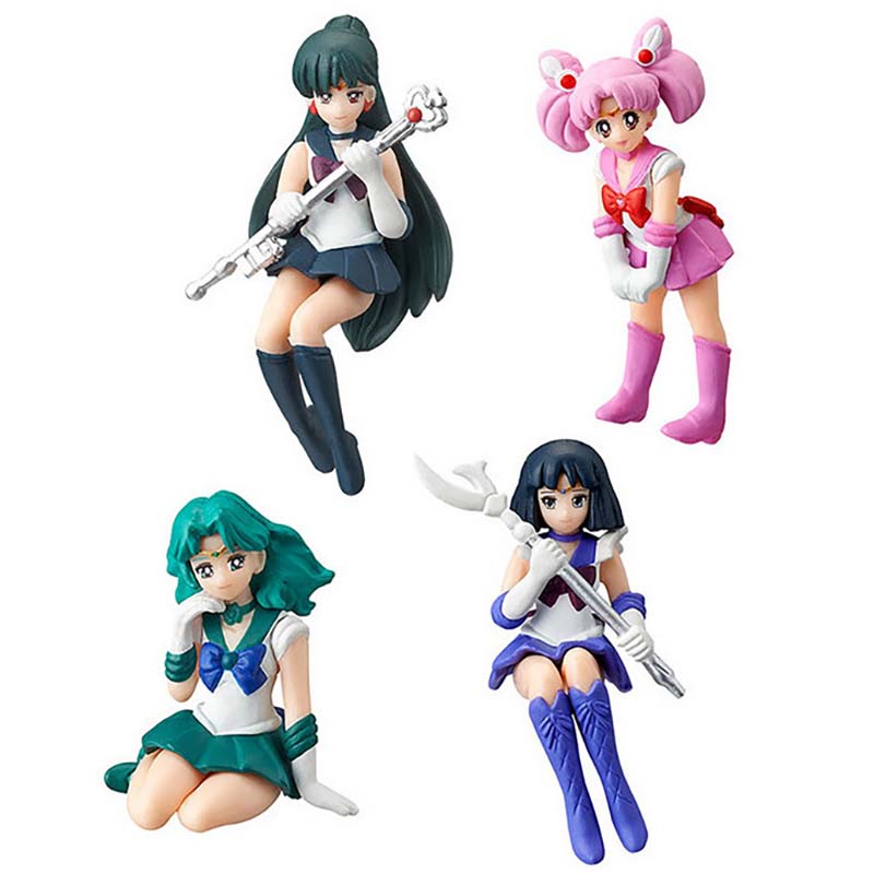 Cartoon PVC Toys Miniature Anime Action Figure Promotional Gift Sailor Moon Action Figure