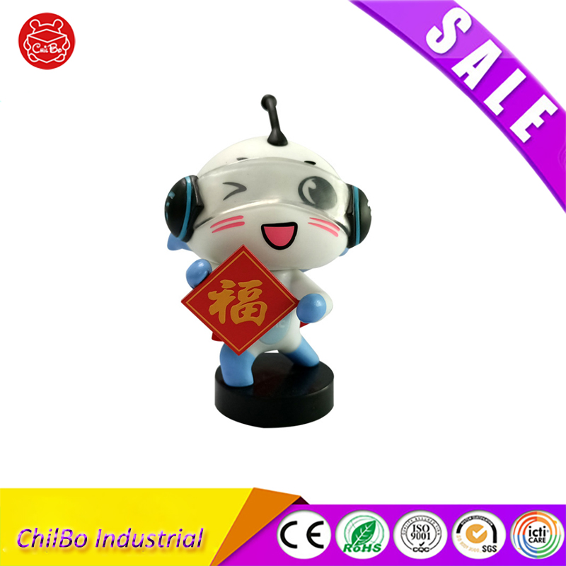 Professional Custom Popular Anime Animal Action Figure Robot Dog Figure Cartoon PVC Small Toys