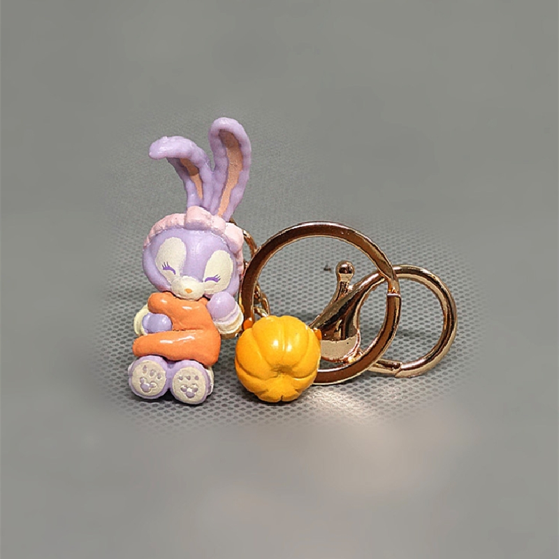 Plastic Custom Bear/PVC Rabbit Keychain