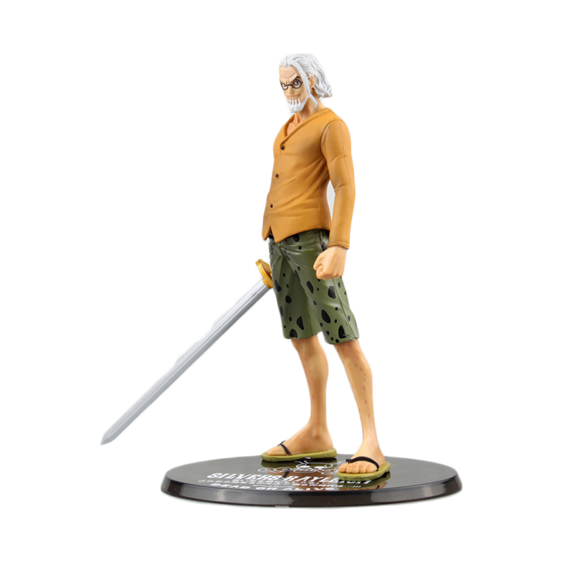 Japan Figuarts Zero Figure Bandai One Piece Silvers Rayleigh 17cm Toy Action Figure