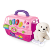 Wholesale Musical Dog Vet Play Set Plastic Pet Carrier House Kit Set Toy