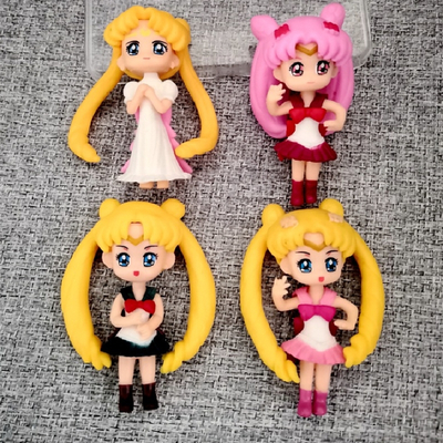 Anime Character PVC Action Figure OEM/ODM 3D Sailor Moon Model Toys