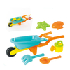 Wholesale Plastic Beach Toy Set with Sand Bucket Baby Sand Bucket Shovels Toys Summer Entertainment Game Play