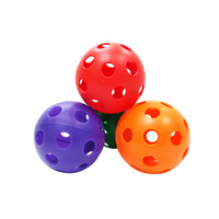 Hard Pickle Ball Outdoor Play Fun Game Sports 9.2 cm 