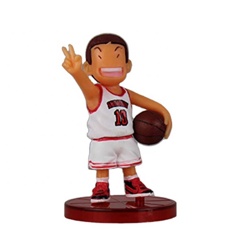 Custom One Piece Plastic PVC Material Japanese Famous Basketball Player Star Movie Character Anime Action Figure Toy