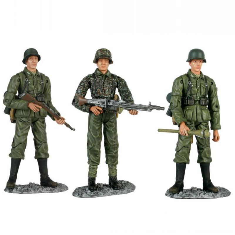 Customized Factory Made Miniature Anime Action Figure Military Toys Warriors Figure for Collection