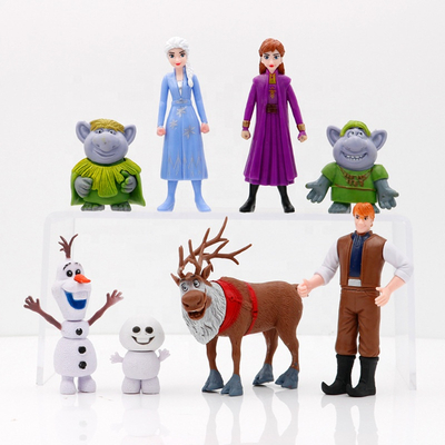 OEM/ODM 3D Plastic/PVC Famous Movie Characters Princess/Animals/Warriors Miniature Anime Action Toy Figure Wholesale